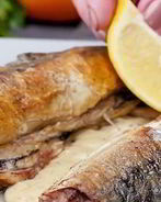 Скумбрия с грибами