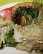 Треска под соусом Бешамель