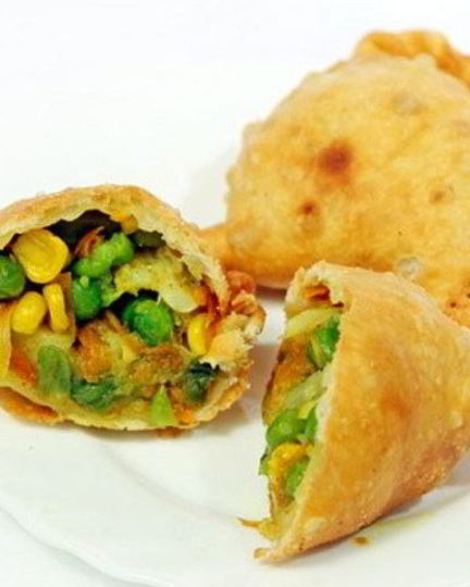 Рецепт вегетарианских жареных самосов с овощами и кешью