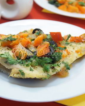 Вкусная камбала на сковороде