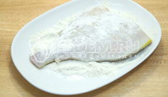 вкусная камбала на сковороде