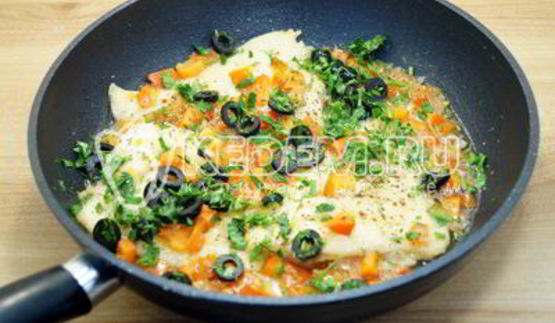 вкусная камбала на сковороде