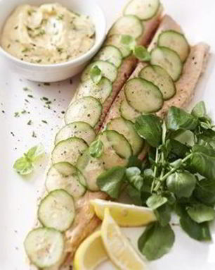 Запеченная горбуша в фольге