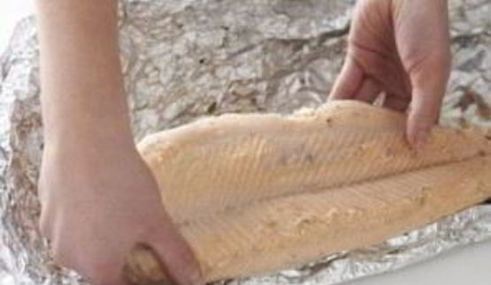 запеченная горбуша в фольге