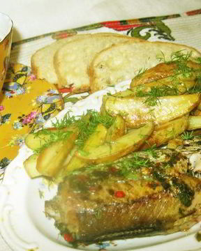 Запеченная рыба Не все коту минтай