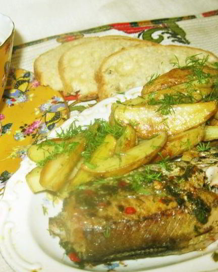 Рецепт запеченной рыбы не все коту минтай