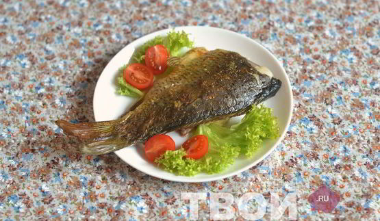 запеченный карп