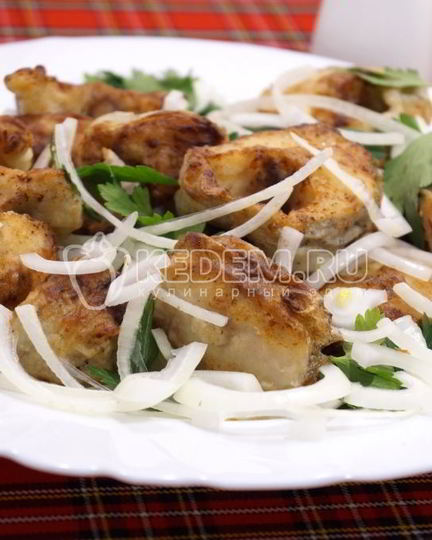 Рецепт жареного минтая