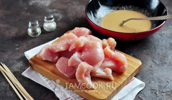 куриный шашлык в банке в духовке