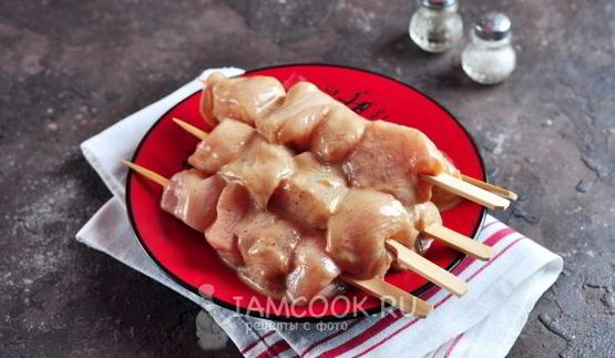 куриный шашлык в банке в духовке