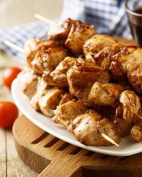 Куриный шашлык в духовке