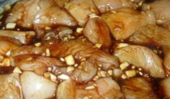 куриные шашлычки на шпажках