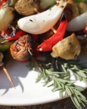 Овощные шашлычки