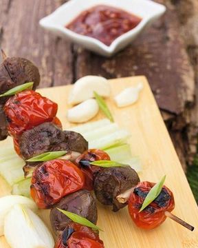 Шашлык из бараньих почек