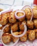 Шашлык из горбуши в горчичном маринаде