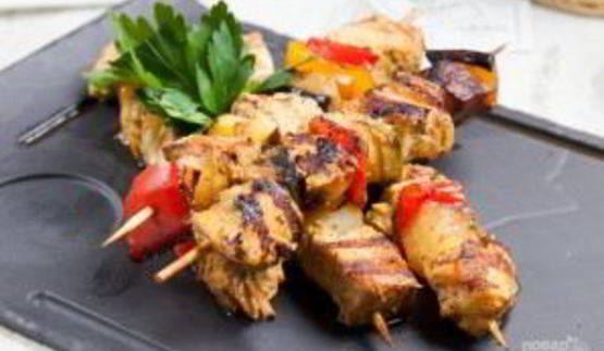 шашлык из грудки курицы