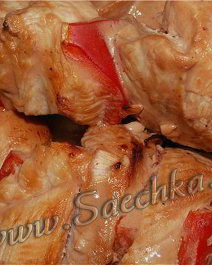 Рецепт шашлыка из индейки в кефирном маринаде