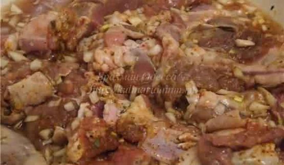 шашлык из козлятины