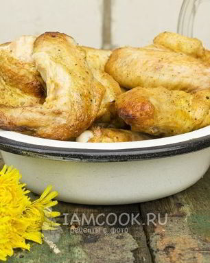 Шашлык из куриных крылышек