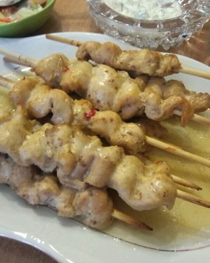 Рецепт шашлыка из курицы с кориандром в духовке