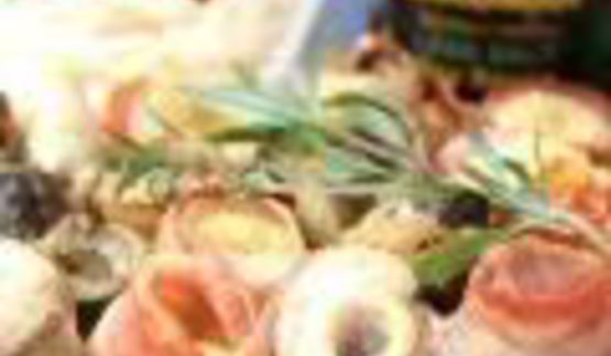 шашлык из рыбы с яблочным соусом