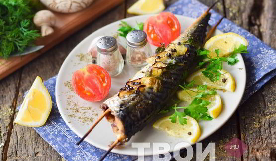 шашлык из скумбрии