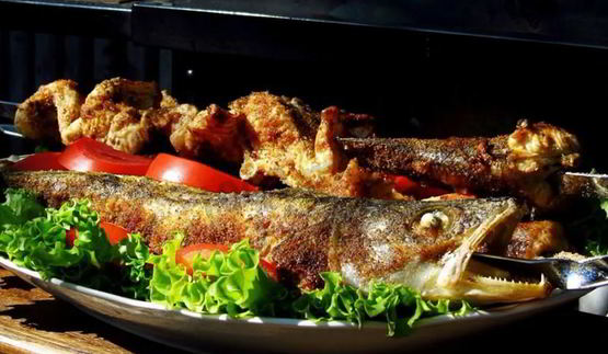 шашлык из судака