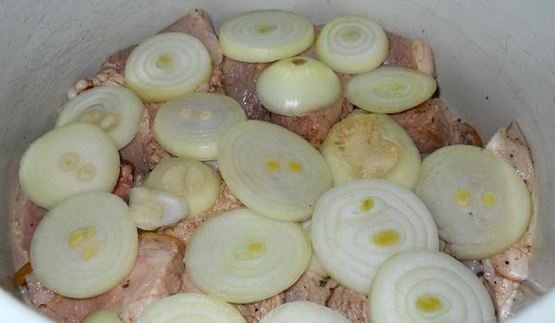 шашлык из свинины классический с лимоном