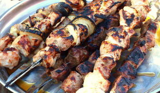 шашлык из свинины маринованной в кефире