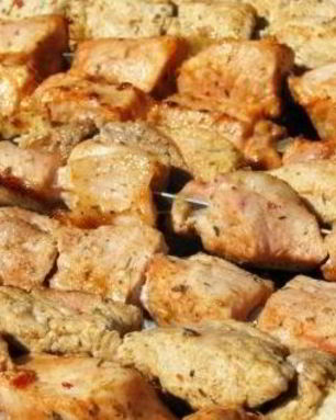 Шашлык из свинины в уксусе