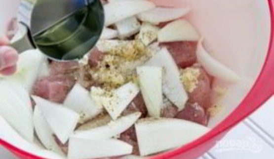 шашлык из свинины