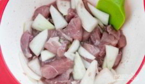 шашлык из свинины