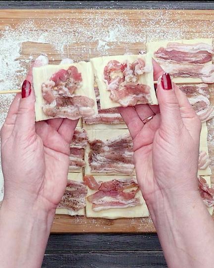 Рецепт шашлыка с беконом