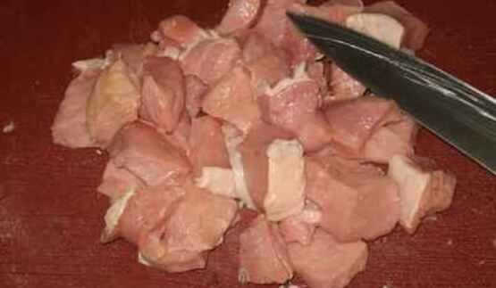 шашлык с овощами в духовке