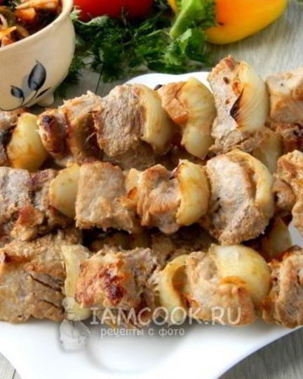 Рецепт шашлыка в аэрогриле