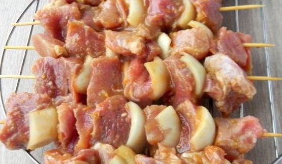 шашлык в аэрогриле