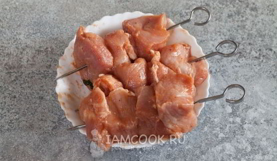 шашлык в духовке с дымком