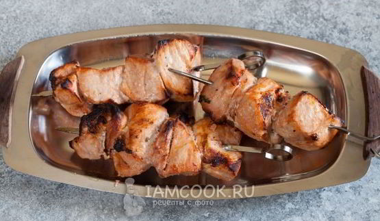 шашлык в духовке с дымком