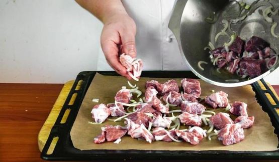 шашлык в духовке