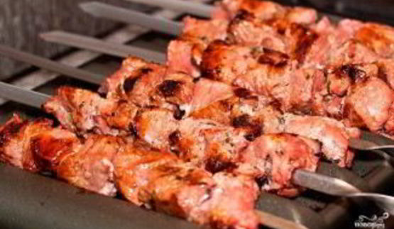 шашлык в гранатовом соусе