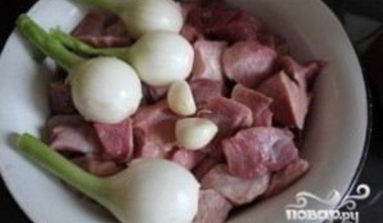 шашлык в майонезе