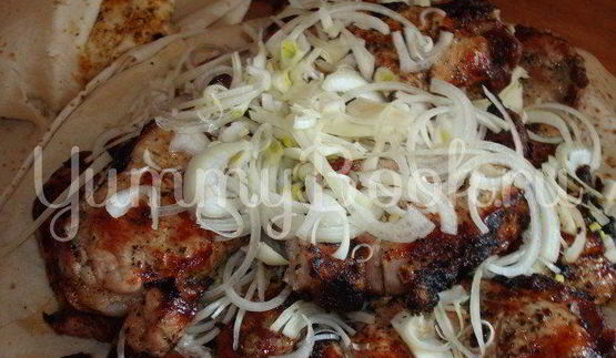 сочный шашлык из свинины