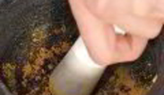 свиные шашлыки в кокосовой стружке