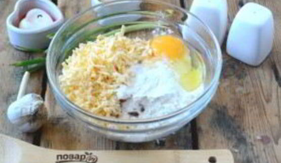 рубленые шницели из курицы с сыром