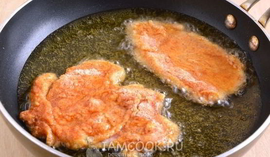 шницель из индейки