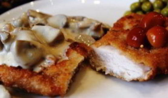 шницель из куриной грудки