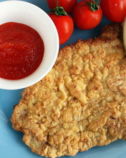 Рецепт шницеля из свинины