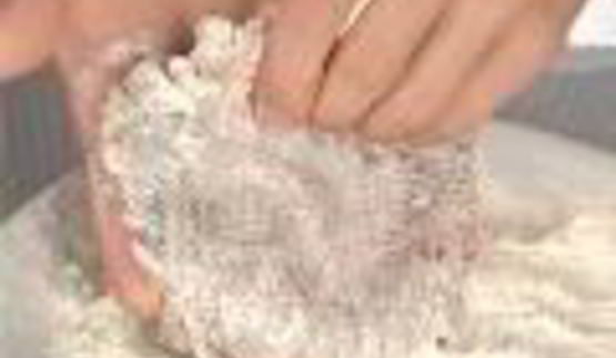 свиной шницель с яблочным соусом