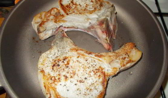 апельсиновый стейк на косточке