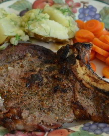 Рецепт говяжьих стейков на гриле